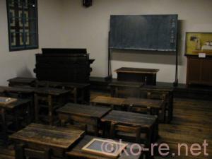 旧開智学校の教室