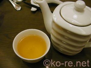 さっぱりする温かい中国茶